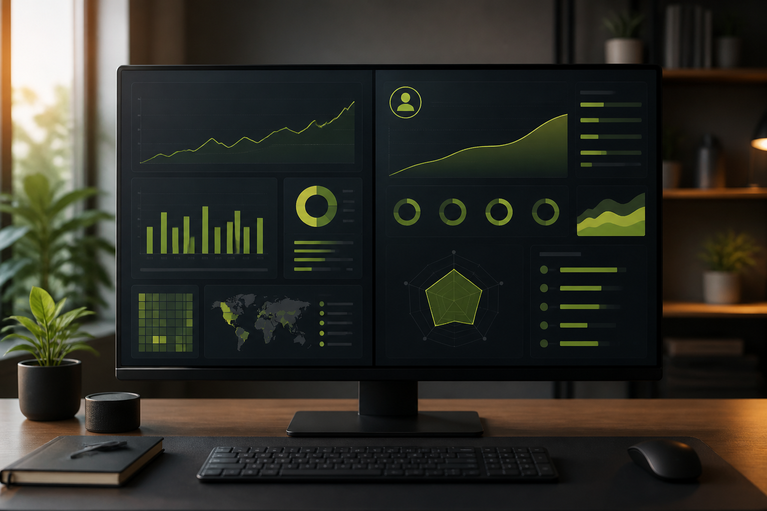 LinkedIn growth dashboard